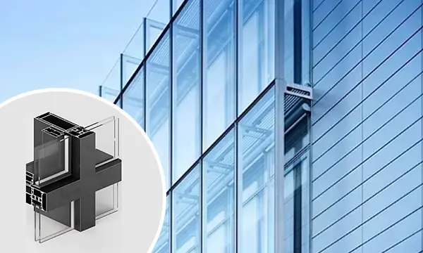 Il profilo in alluminio isolante termico non è un profilo della parete della tenda