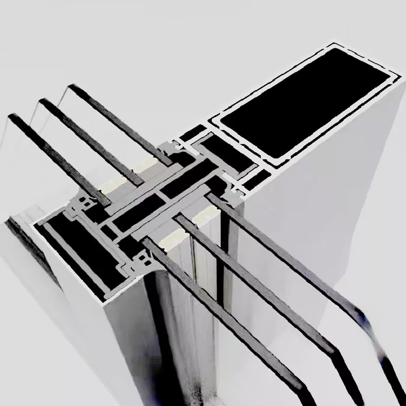 In che modo i profili delle facciate continue influiscono sull'efficienza termica di un edificio